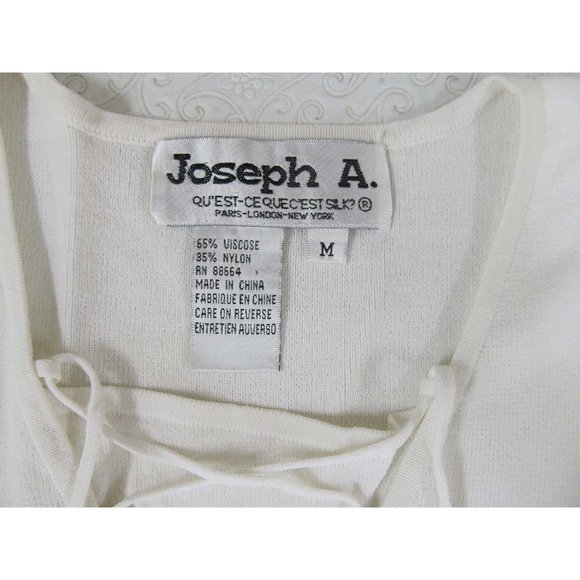 Joseph A. White 3/4 Sleeve Sweater Size Medium - Picture 3 of 5